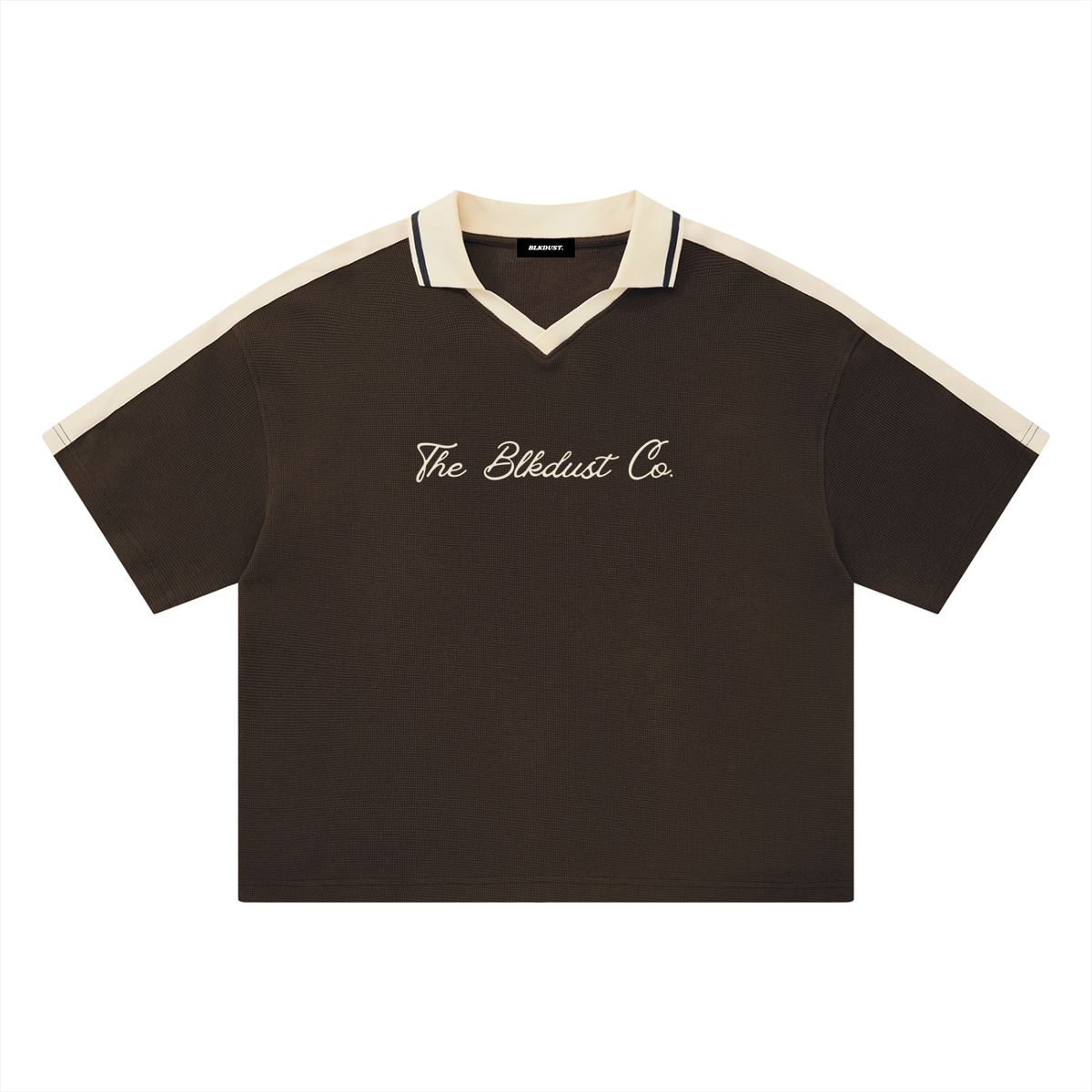 "La Fina" Polo (Beige Letter)