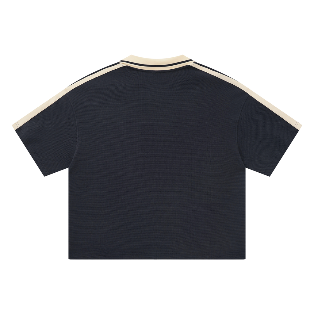 "La Fina" Polo (Beige Letter)