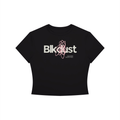 Garabata Crewneck Crop Tee (Pink Logo)