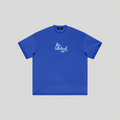 The Blkdust Co. Tee (Light Blue Letter)