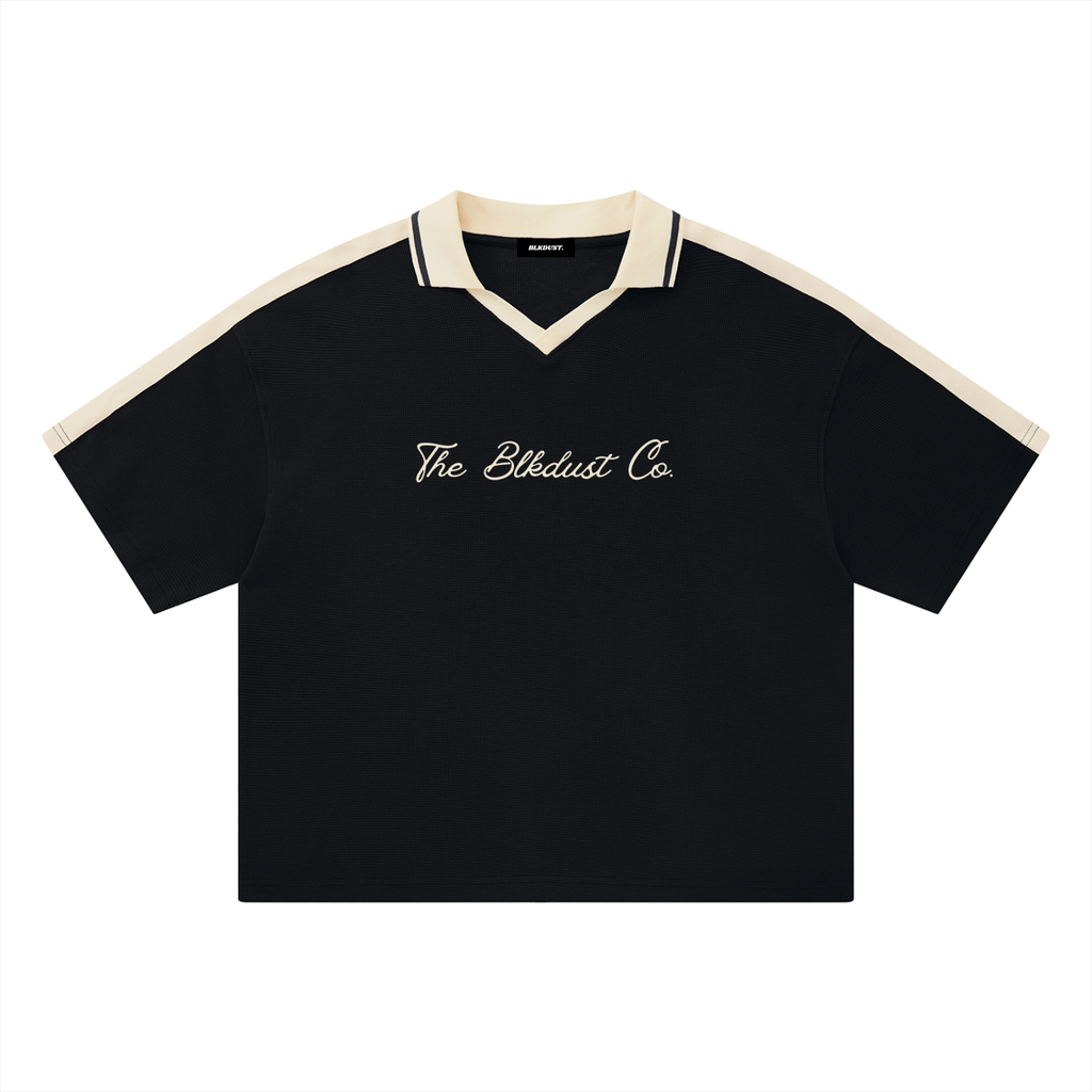 "La Fina" Polo (Beige Letter)