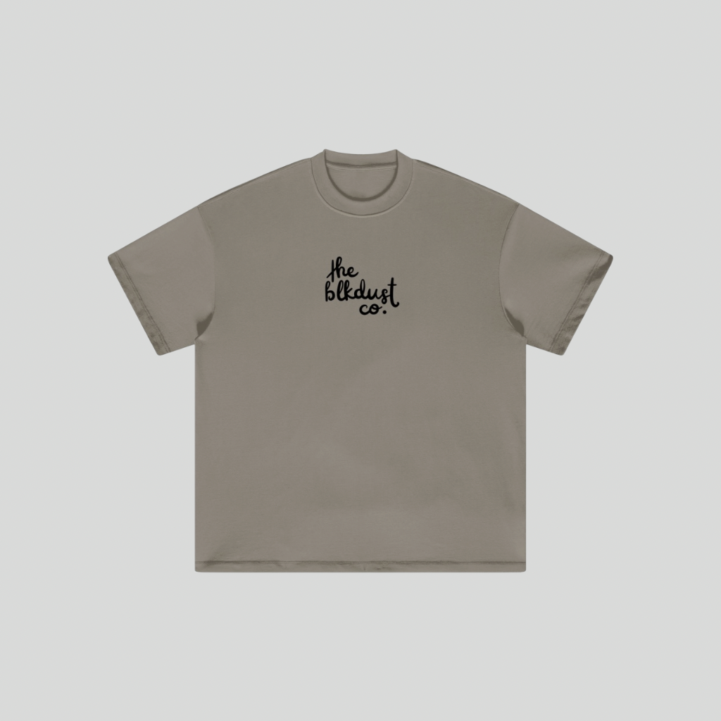 The Blkdust Co. Tee (Black Letter)
