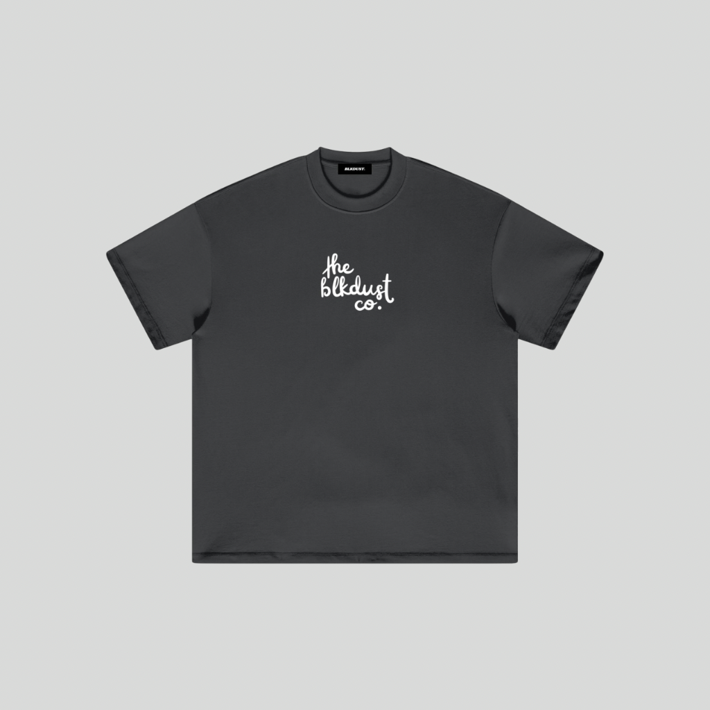 The Blkdust Co. Tee (White Letter)