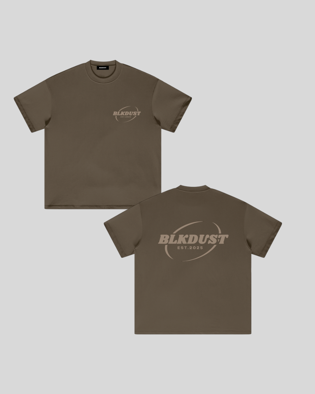 Classic Tee (Light Brown Letter)