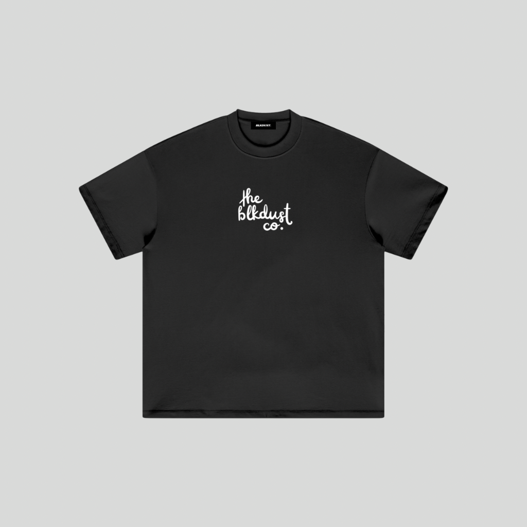 The Blkdust Co. Tee (White Letter)