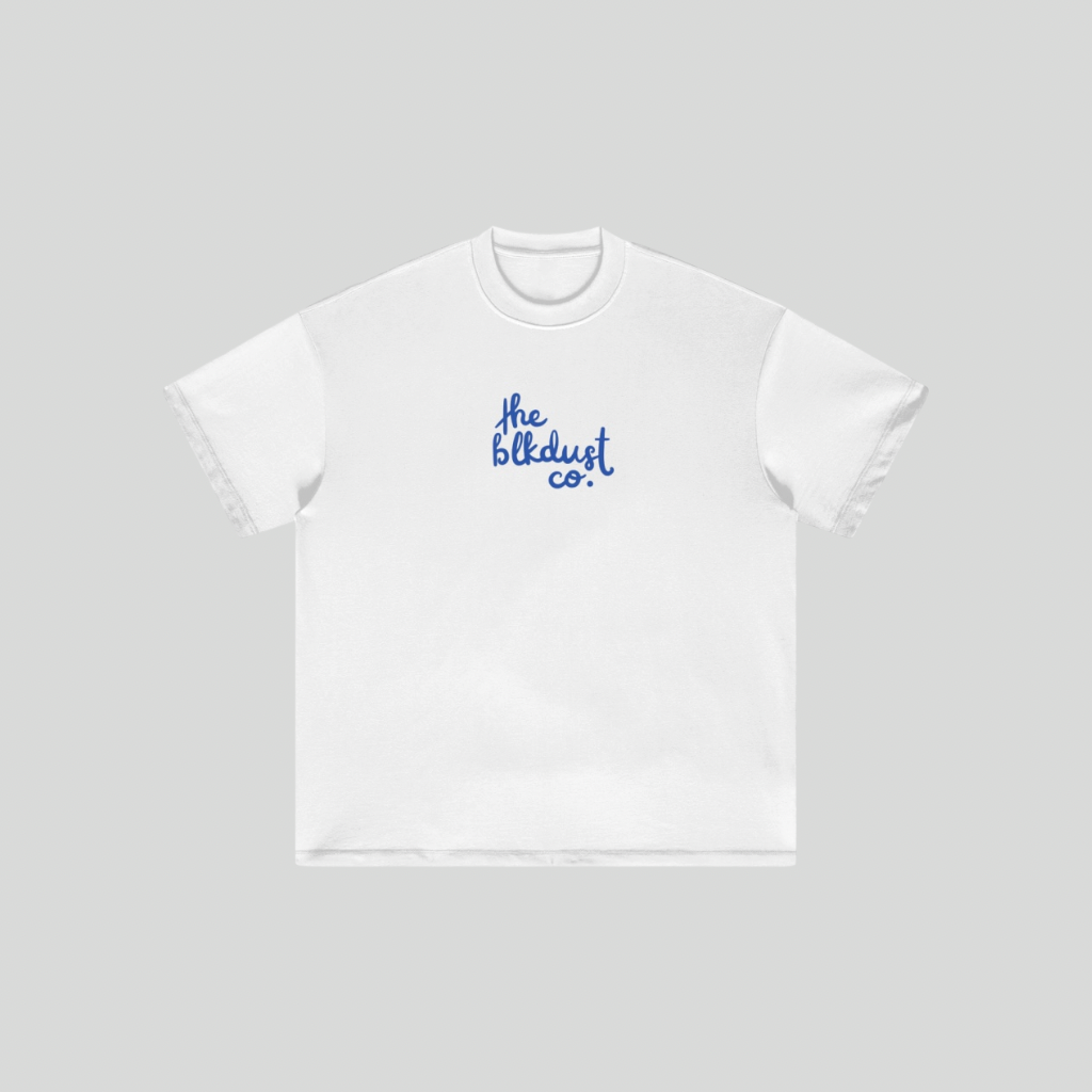 The Blkdust Co. Tee (Blue Letter)