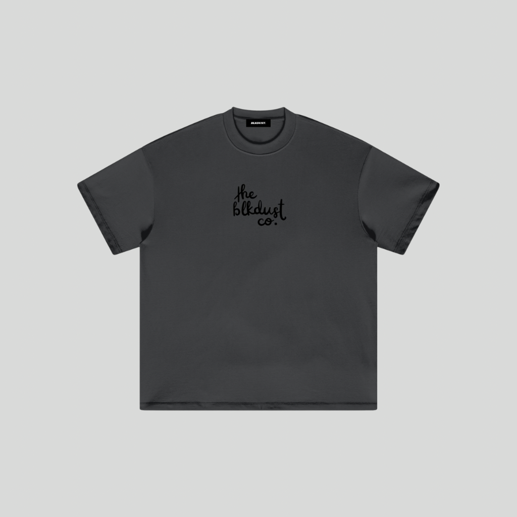 The Blkdust Co. Tee (Black Letter)
