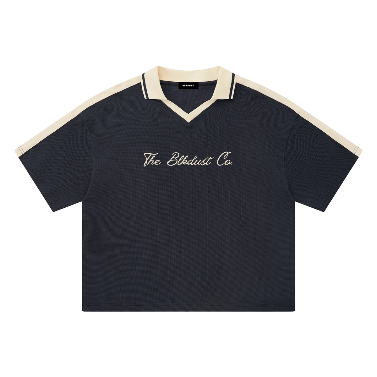 "La Fina" Polo (Beige Letter)