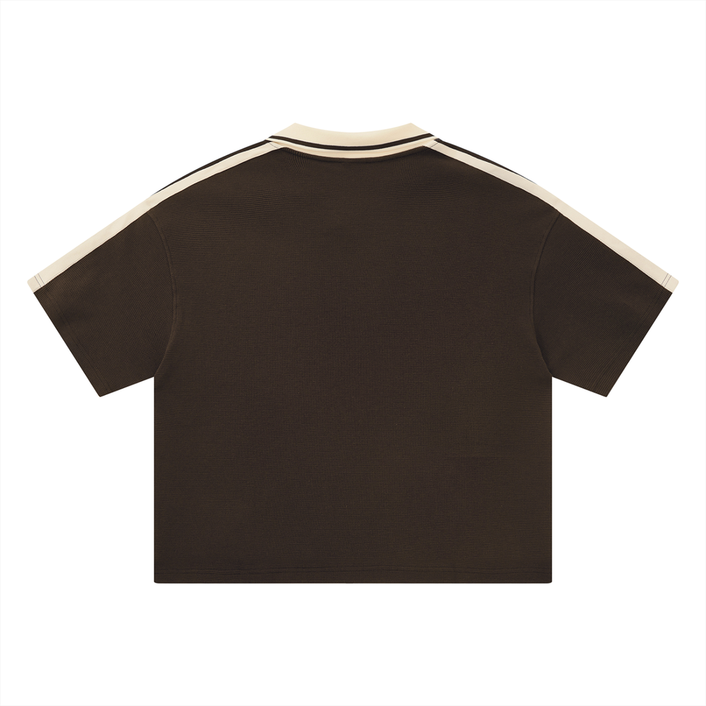"La Fina" Polo (Beige Letter)