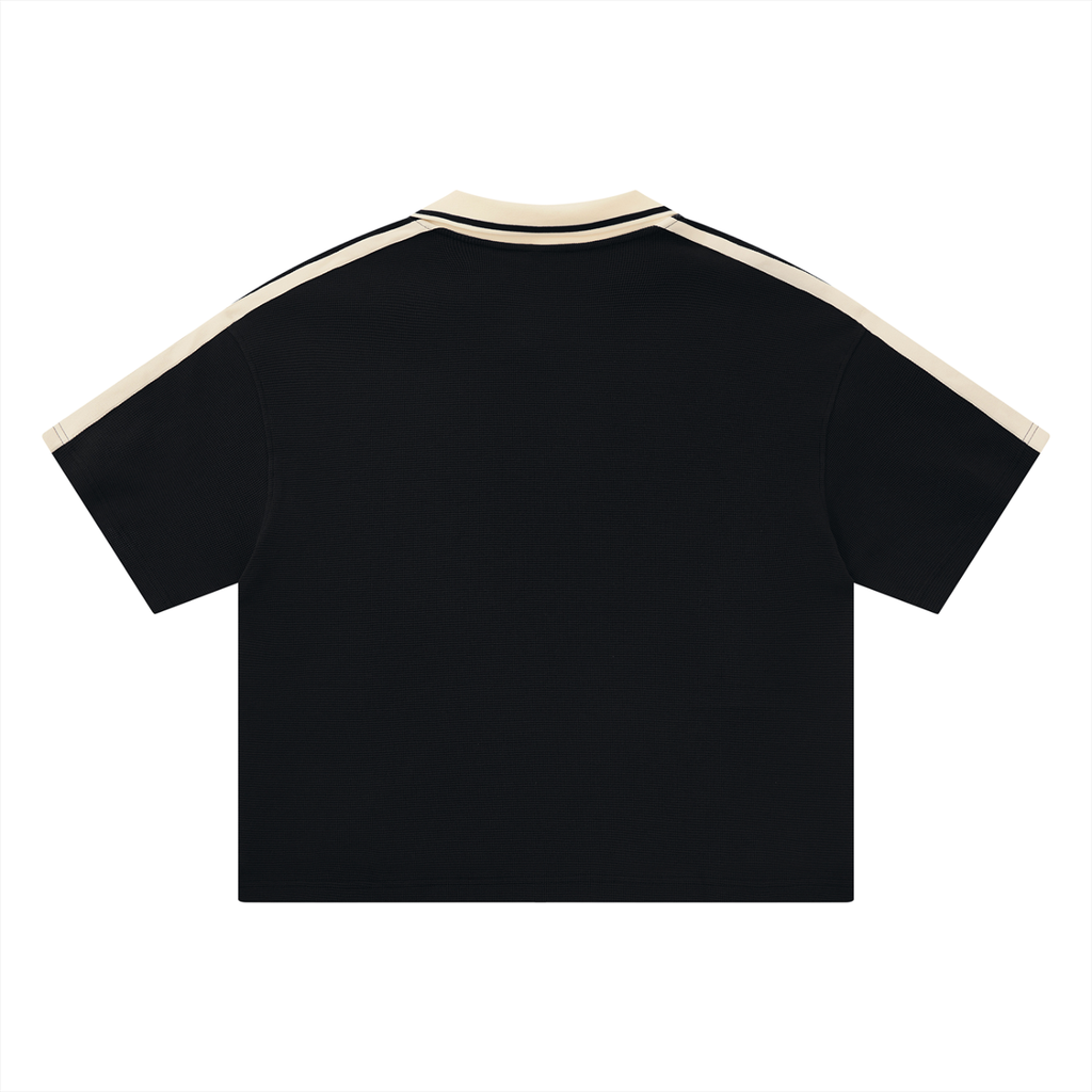 "La Fina" Polo (Beige Letter)